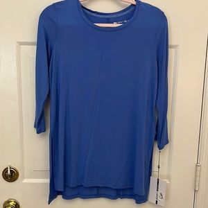 DKNY Sport Women's High-Low Top S, Mediterranean Blue